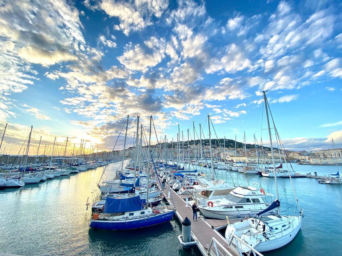 Escale Paisible A Sete, Belle Terrasse Vue Sur Mer Eksteriør billede