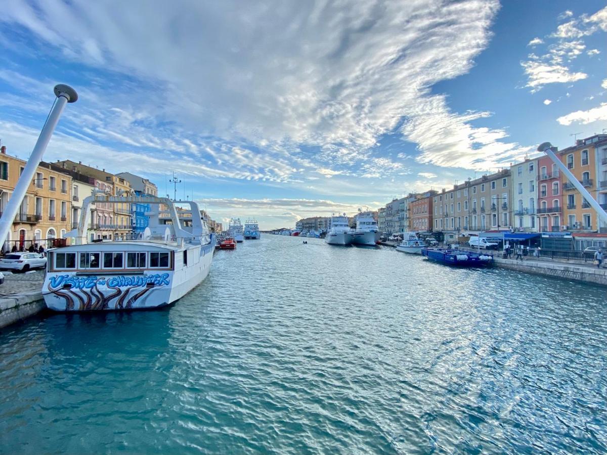 Escale Paisible A Sete, Belle Terrasse Vue Sur Mer Eksteriør billede